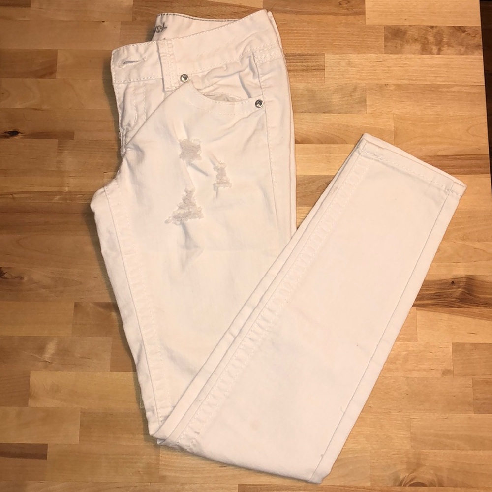 White jeans